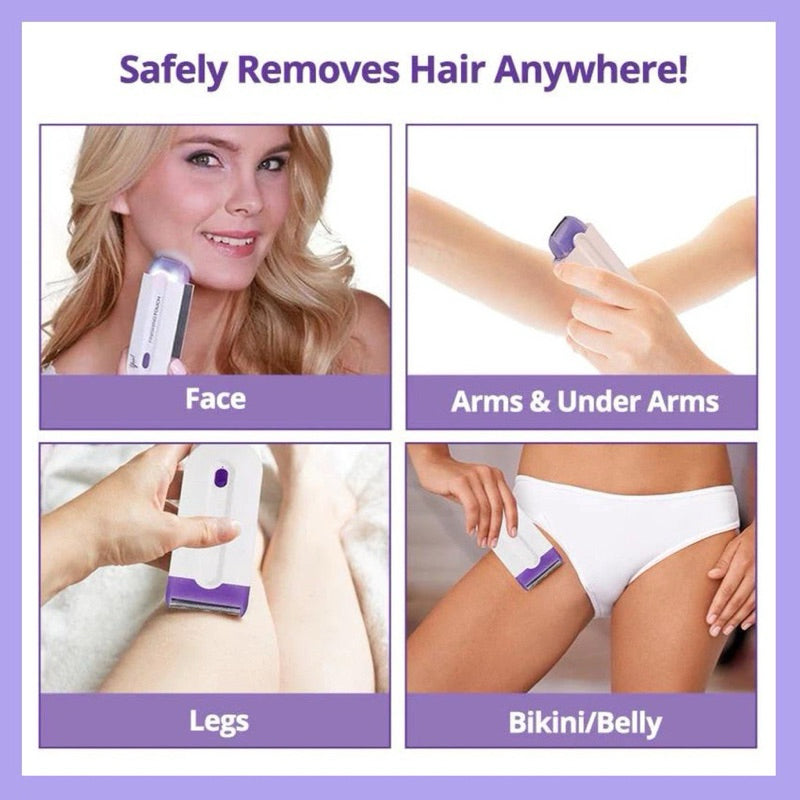 Effective laser hair removal device